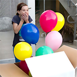 سورپرایز تولد شازده کیک بندرانزلی